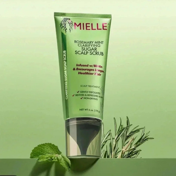 Mielle‎ New Rosemary Mint Clarifying Sugar Scalp Scrub - Picture 1 of 5
